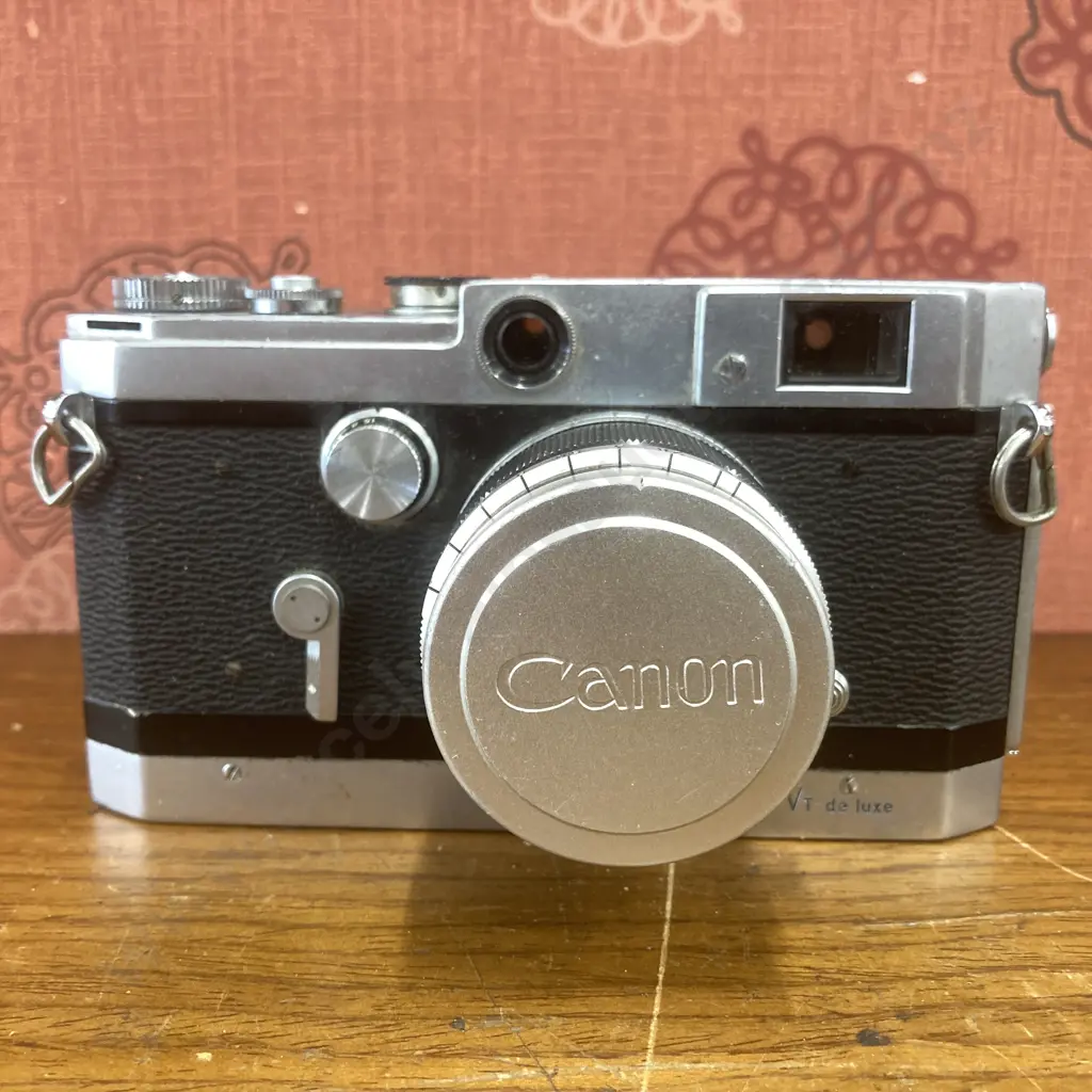 1950's Canon VT de luxe 35mm Rangefinder Camera With Canon 50mm f:1.8 Rangefinder Lens Etc, #553144 (AF Condition) Image 1++