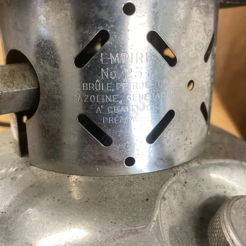 Vintage 1950 Coleman Canada Sunshine Of The Night Lantern, 237 Empire, Chrome Sea Green H35cm, Replacement Globe Fitted Image 1++