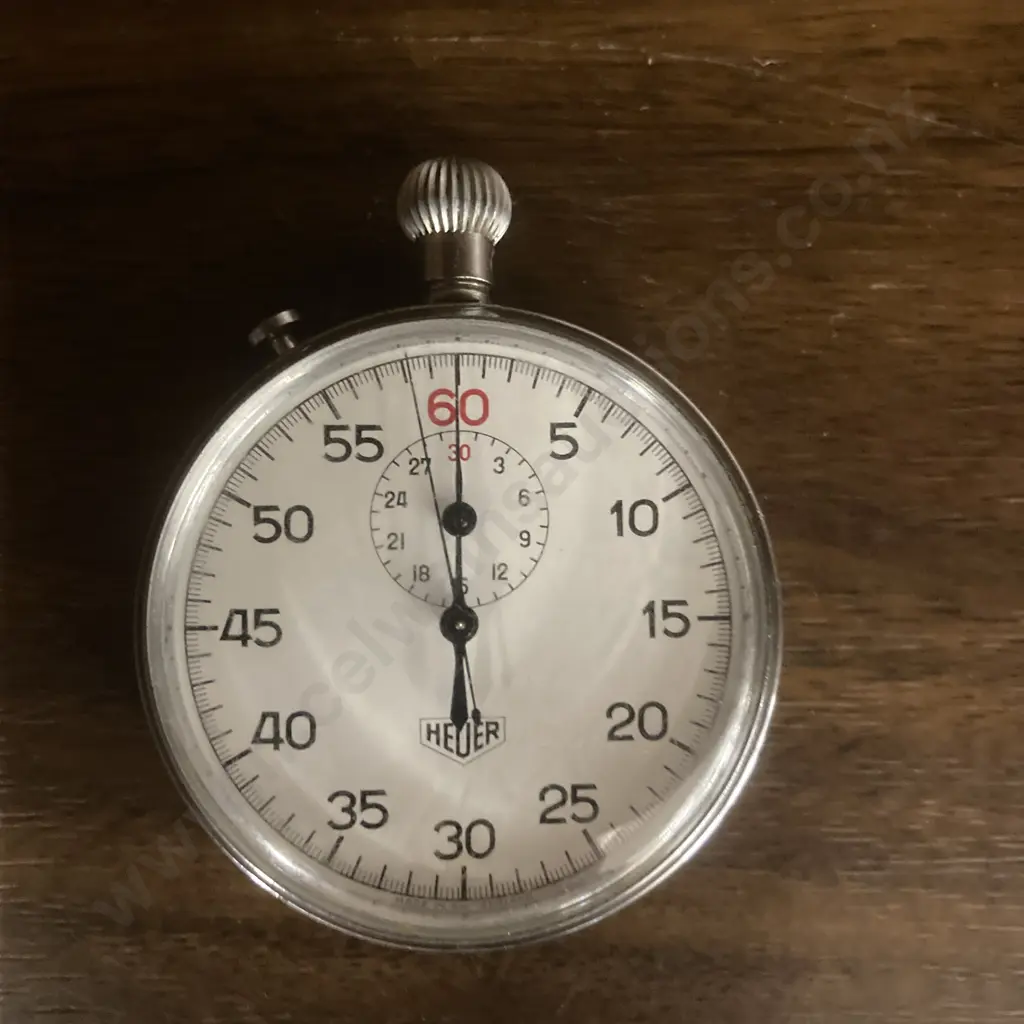 Vintage Heuer Ref. 9901 Stopwatch, 48mm, 1960's, (AF Condition) Image 1++