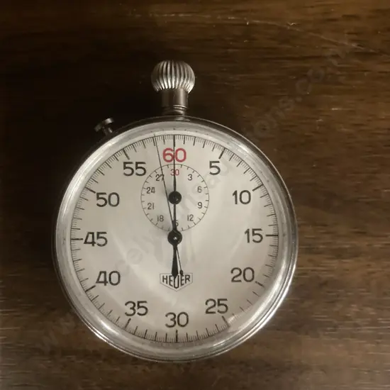 Vintage Heuer Ref. 9901 Stopwatch, 48mm, 1960's, (AF Condition)