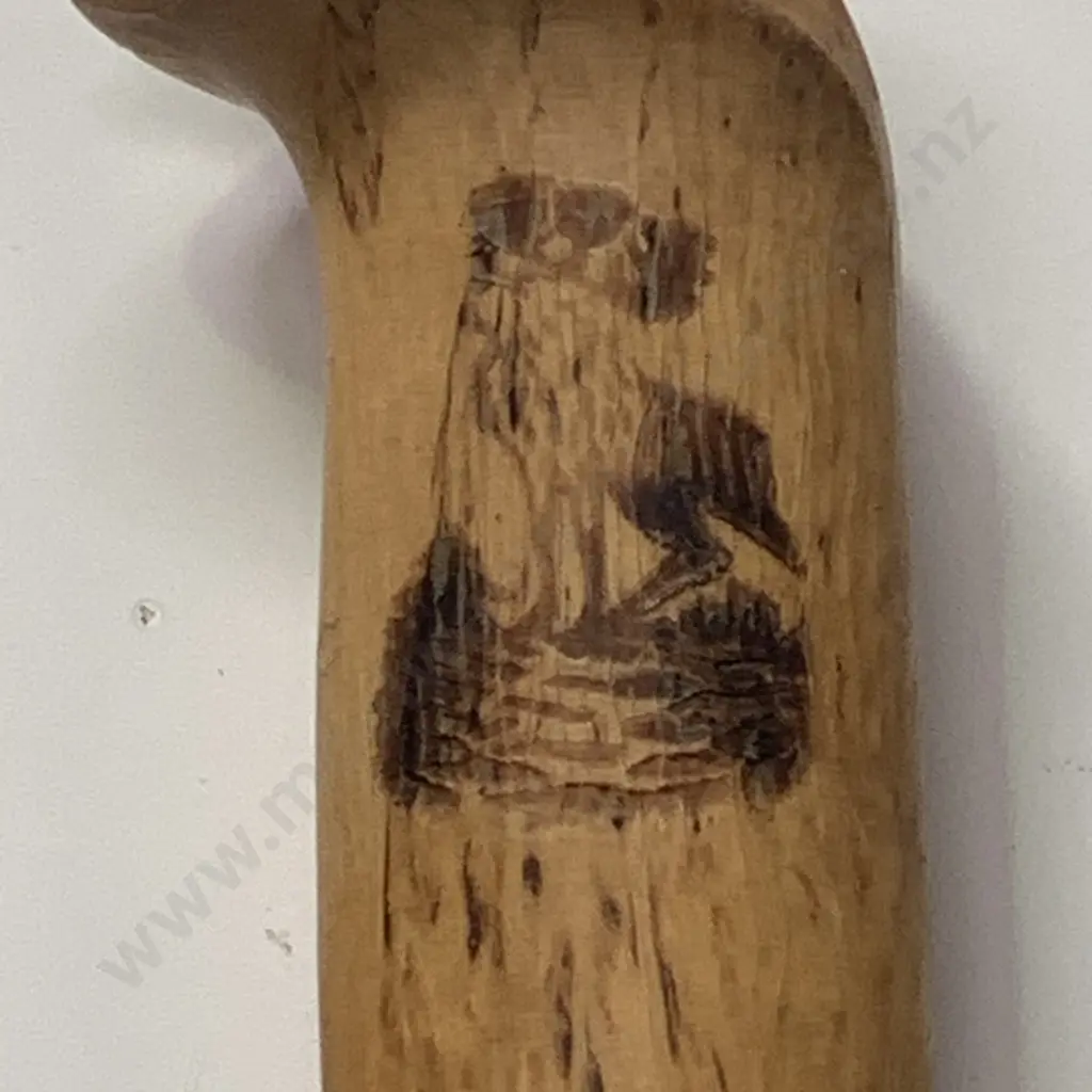 Vintage Moose Hunt Knife in Leather Scabbard Image 1++