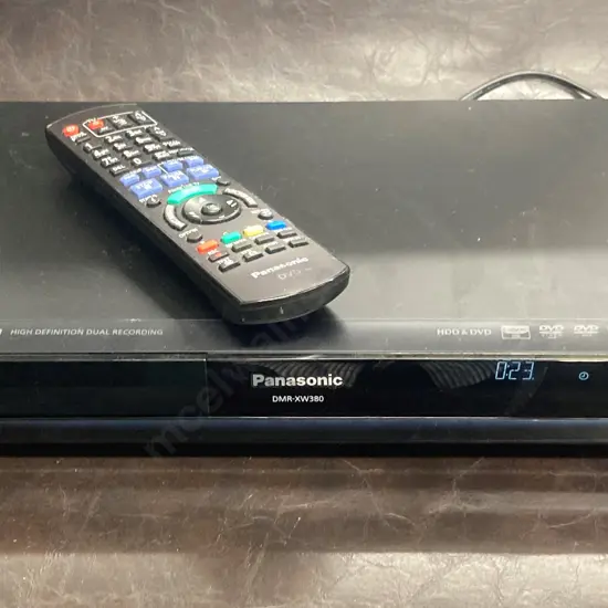 Panasonic DMR-XW380 DVD Recorder With Remote (Remote Not Working)