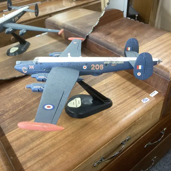 Model Avro Shackkleton MR3 On Stand, XF707, 37 x 51cm
