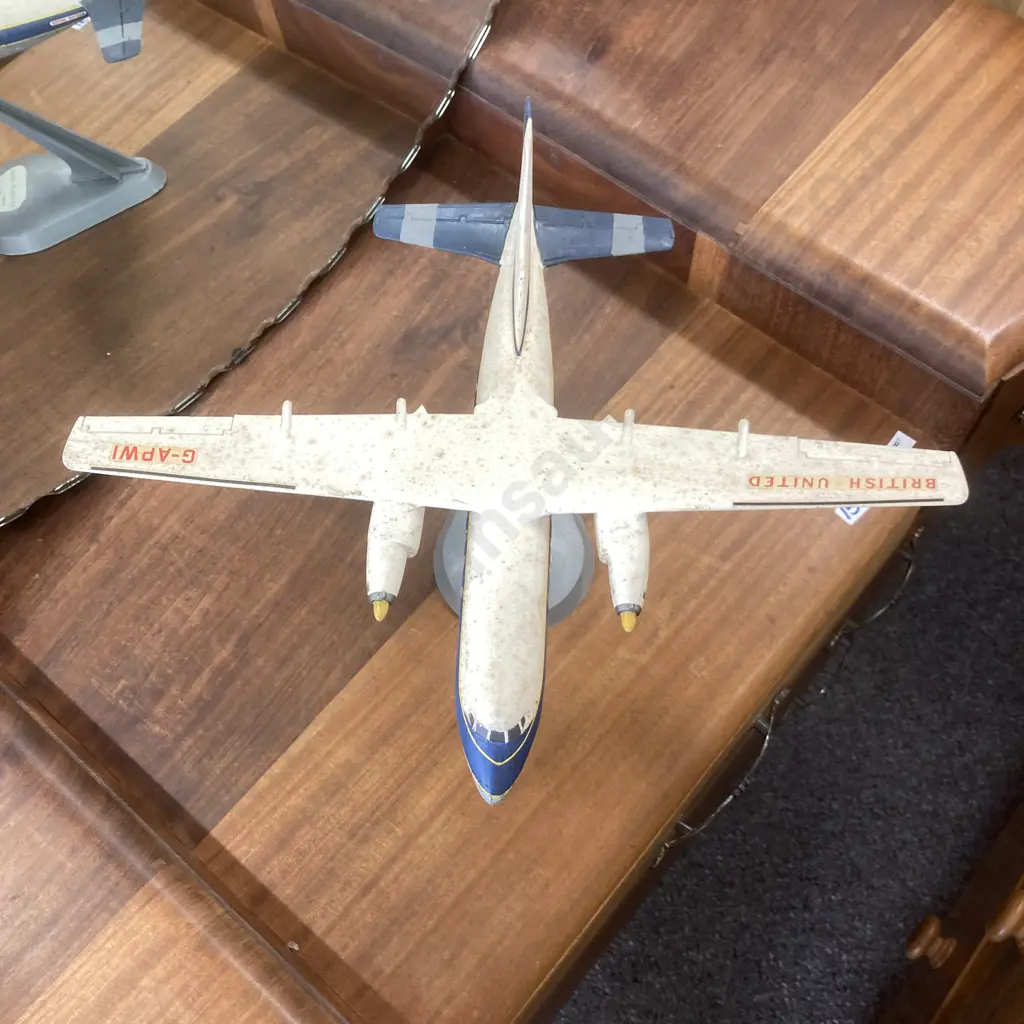 Model 1959 Handley Page HPR-7 Herald 201 On Stand, G-APWI, 33 x 40cm Image 1++