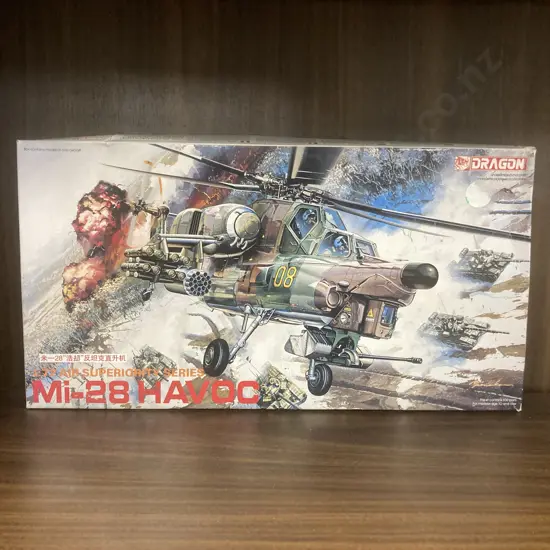 DRAGON Mi-28 Havoc 1:72 Air Superiority Series Model Kit (Released 1990)