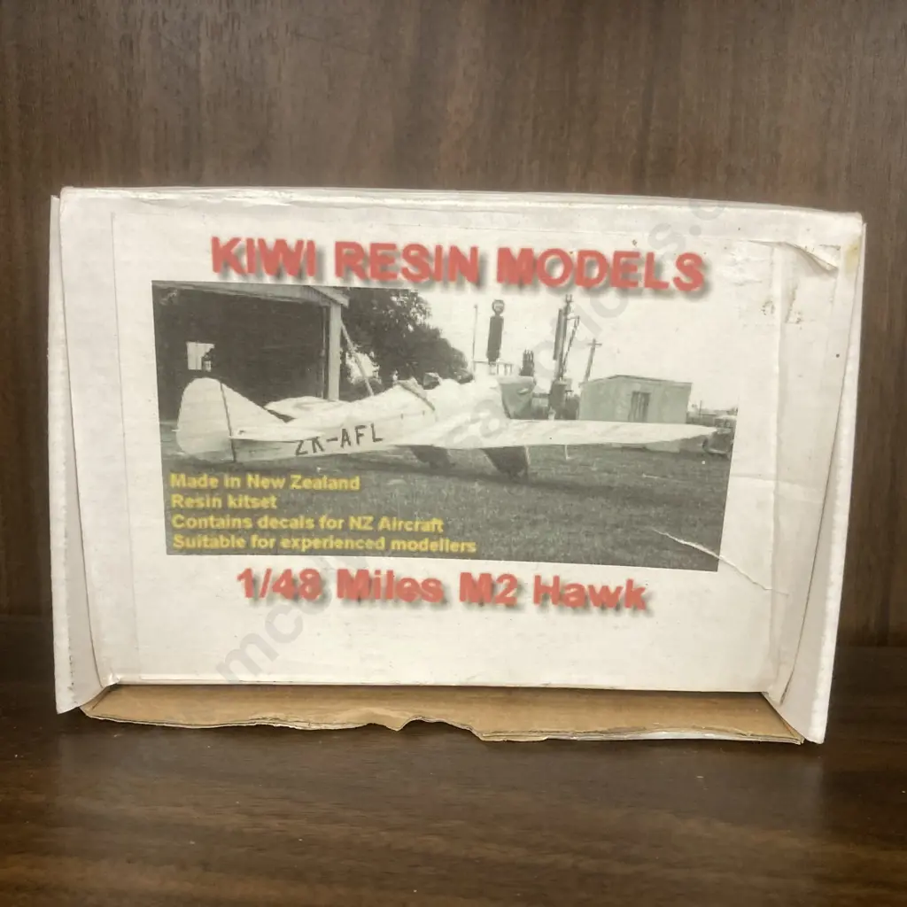 Vintage 2006? Kiwi Resins 1/48 Miles M2 Hawk Model Plane Kit Image 1++