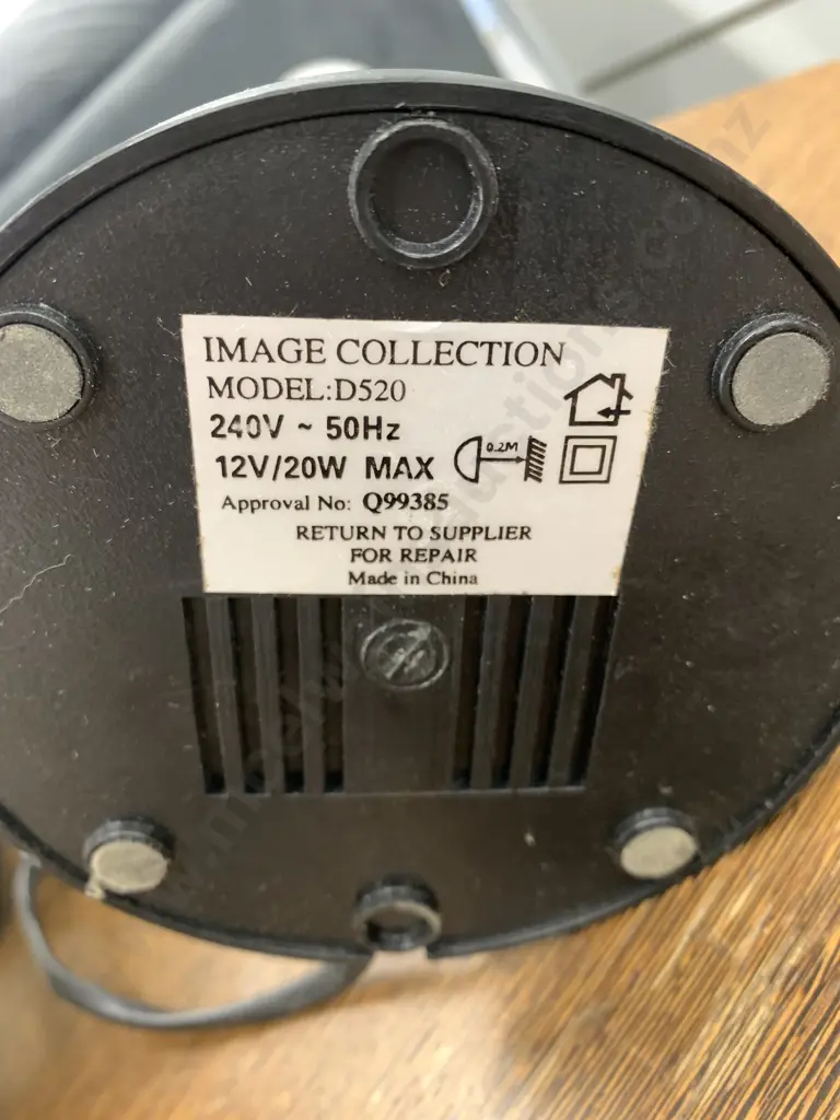 Table Lamp Cream Base With Black Shade H30cm & Black Image Collection Desk Lamp H44cm Lamp   Image 1++