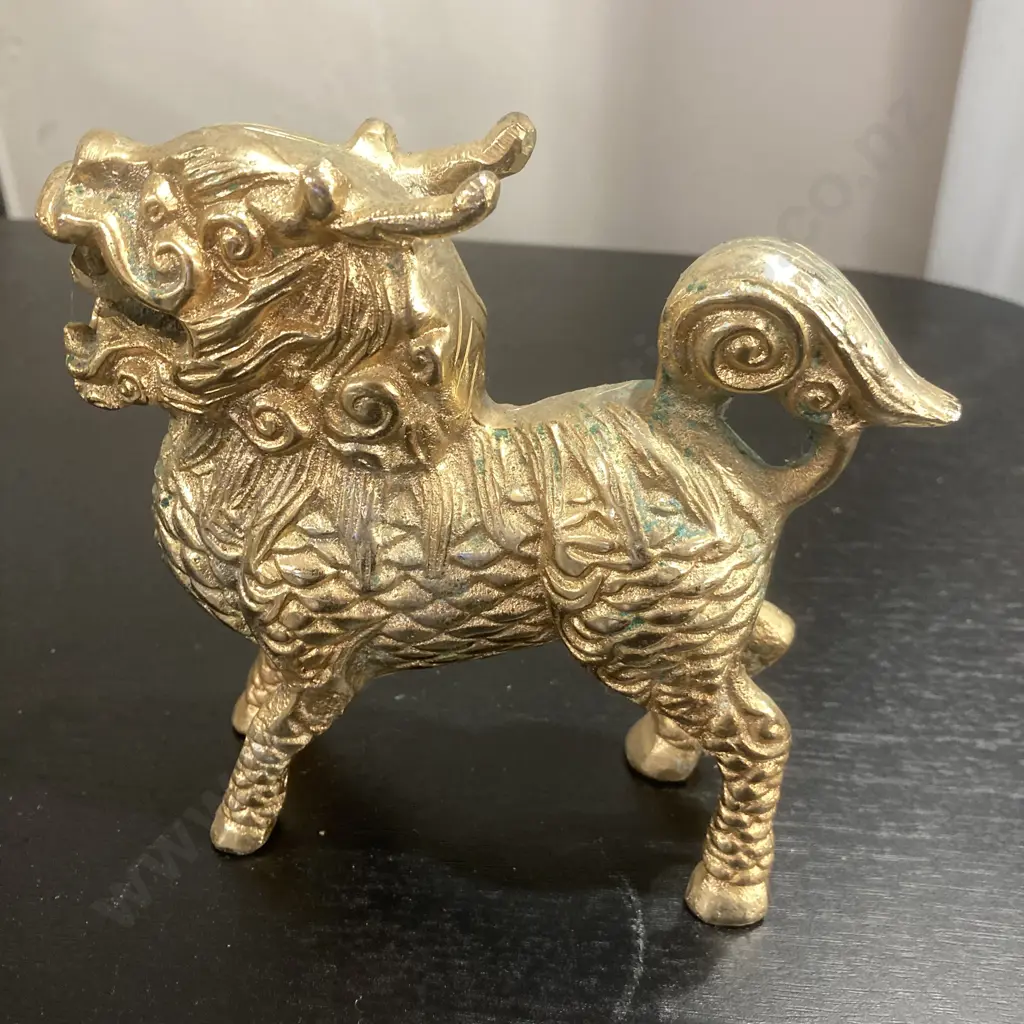 Brass Feng Shui Sculpture, 14 x 15cm Image 1++