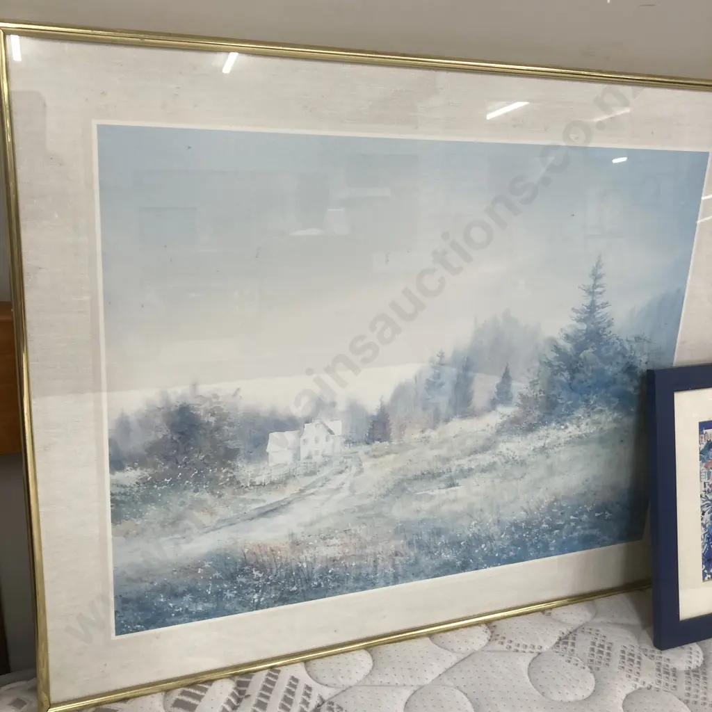 Selection of Framed Artwork x 5 Image 1++