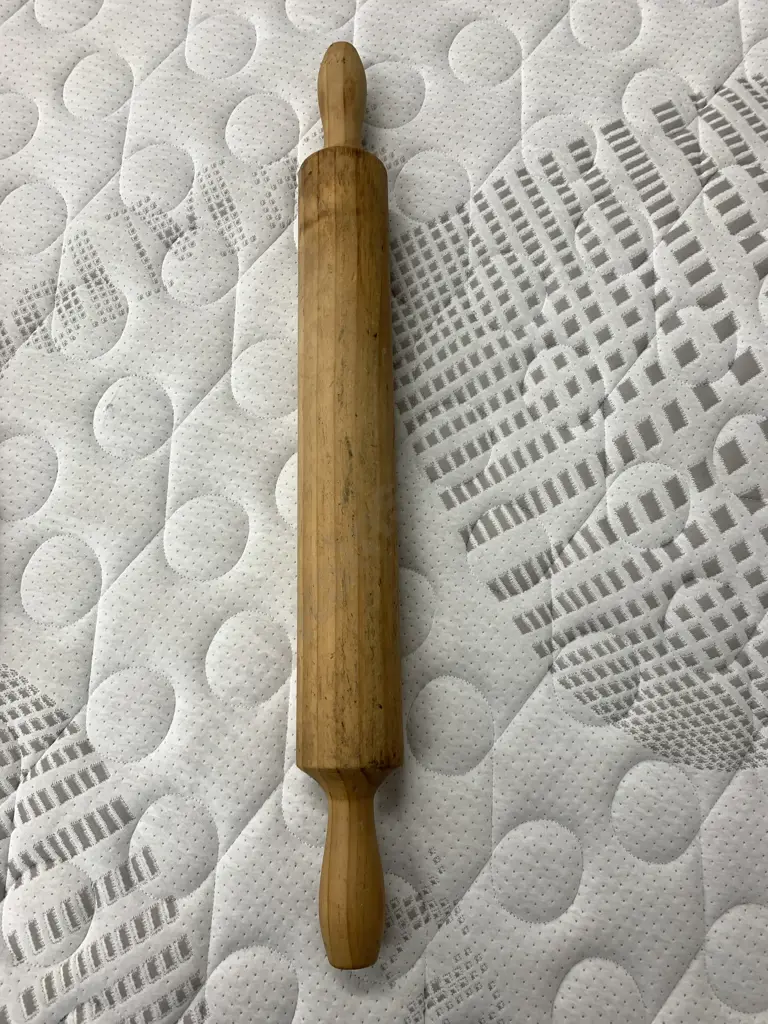 Long Acacia Serving Board L66cm, 70cm Wooden Rolling Pin & Heart Shaped Board Image 1++