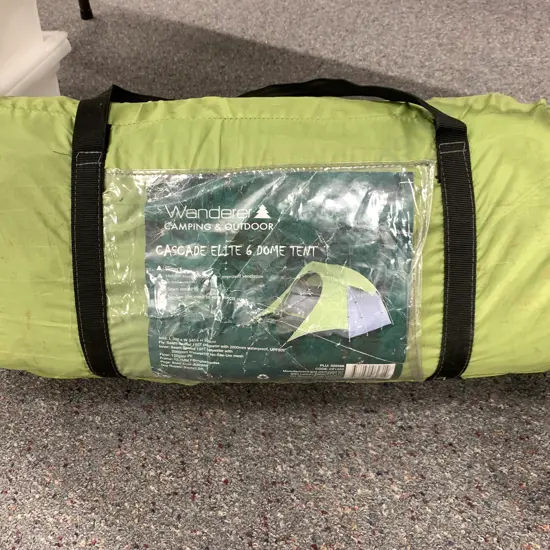Cascade Elite 6 Dome Tent - Wanderer Camping & Outdoor, H200 L320 W340cm