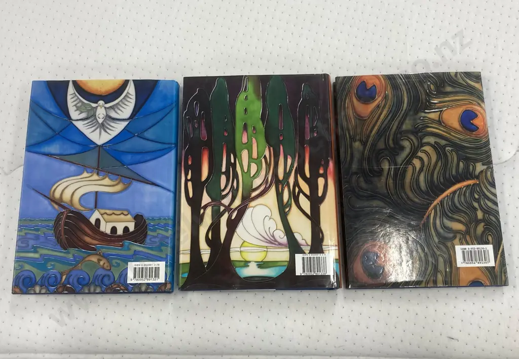 Moorcroft 'The Phoenix Years', 'Winds Of Change' & 'A New Dawn' By Fraser Street Hardcovers & Dust Jackets Image 1++