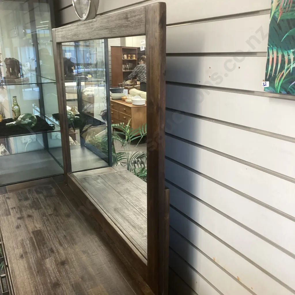 Freedom Rustic Modernist 3 Pc Bedroom Suite, Chrome Handles, 6 Drawer Dressing Table, 5 Drawer Tallboy, 2 Drawer Bedside Image 1++