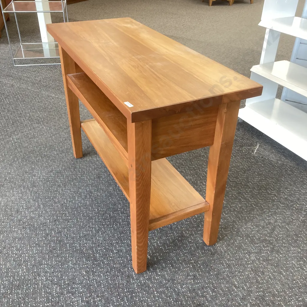 Rimu Hall Table / TV Stand, H70 W100 D41 Image 1++