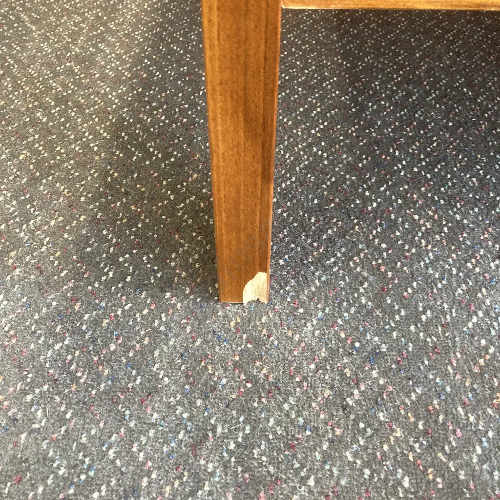 Queen Size Wooden Slat Bed With A Sealy Posture Premier City Twilight Firm Mattress Image 1++