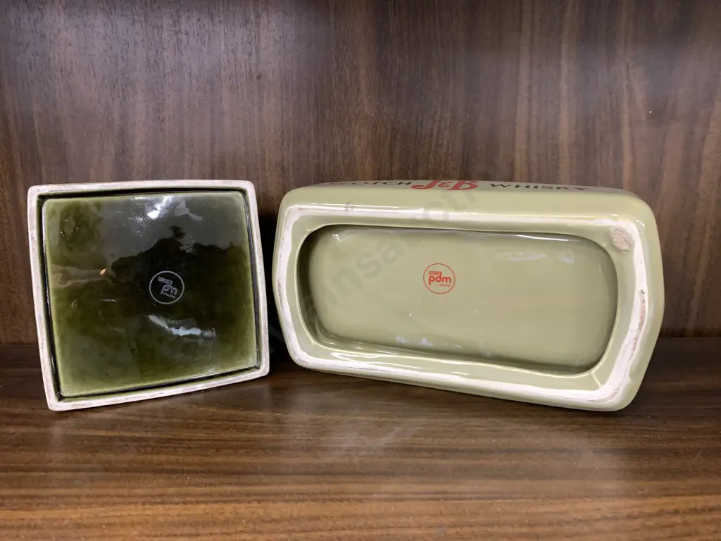 Wade Pdm Vintage Retro Rare Passport Scotch Whisky Pub Ashtray With J&B Scotch Whisky Ashtray Image 1++