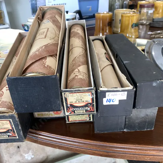 Rare Antique Mastertouch Music Paniola Scrolls - Boxed