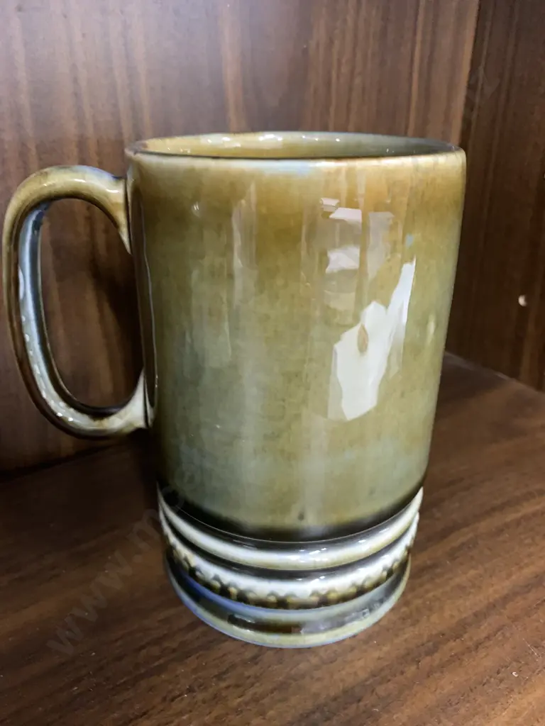 Vintage Wade Musical Mug 'Pheasant Scene With Working Built In Music Box Plays Mountain O Mourne  Image 1++