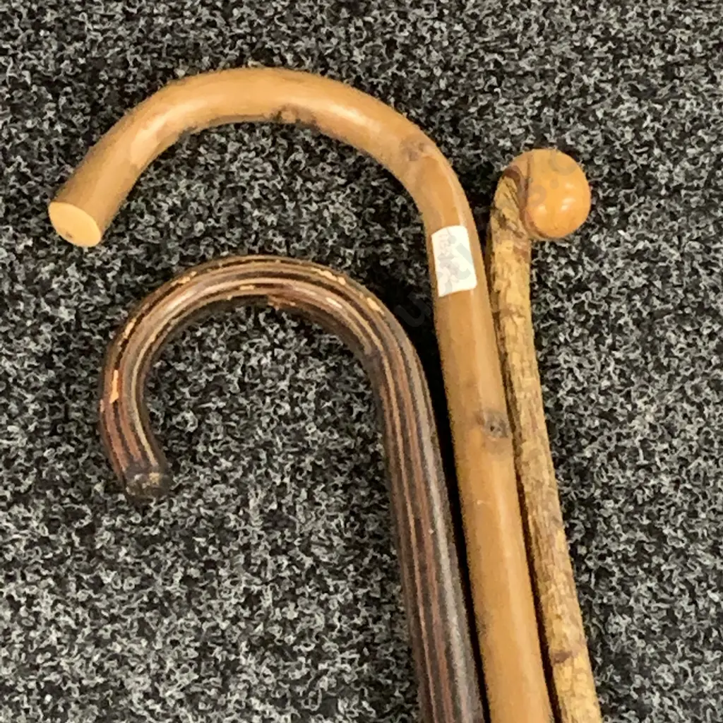 Assorted Vintage Walking Sticks Image 1++