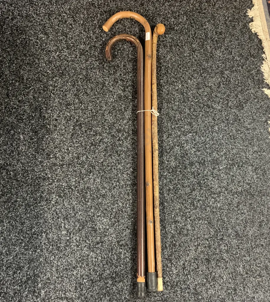 Assorted Vintage Walking Sticks Image 1++