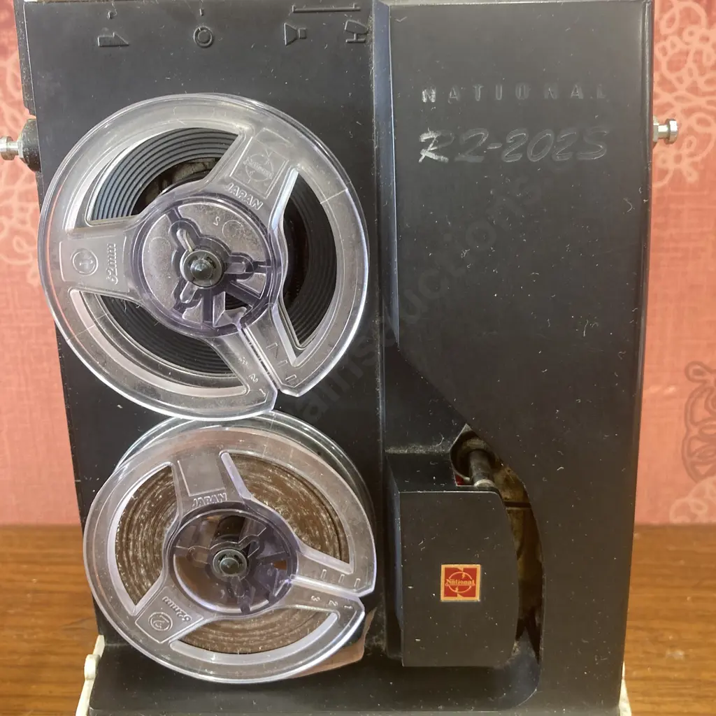 Vintage National RQ-202S Single-Speed, Five Transistor Tape Recorder Using 2½" Reels, Japan 1965-1967 (No Power Supply) Image 1++