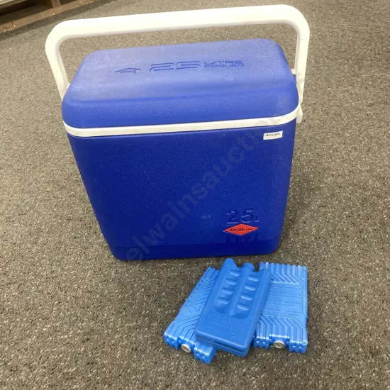 Willow 25 Litre Cooler & 3 Ice Bricks