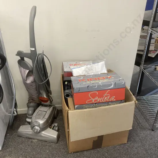 Kirby Sentria G10E With A Large Lot Of Kirby Accessories