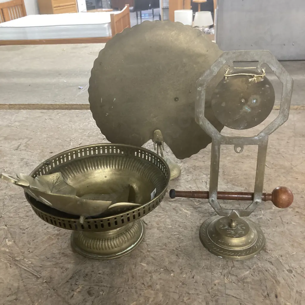 Selection Of Brassware Image 1++