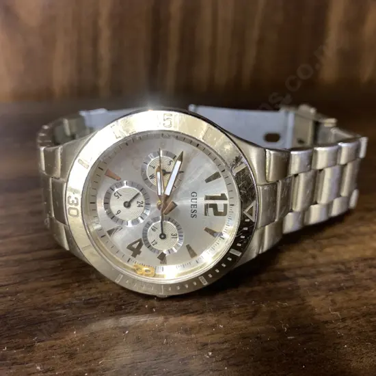 Guess Fashion Watch, Gold Tone, Water ResistantW13545L1 Japan Move 'T'