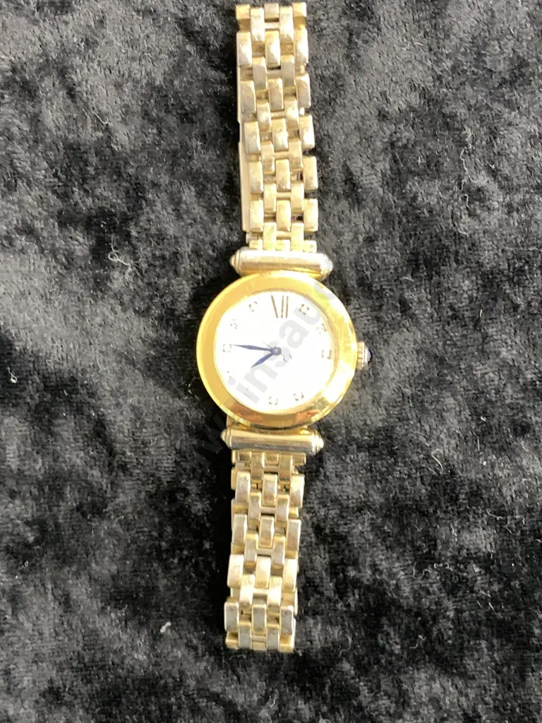 Seiko Ladies Watch Gold Coloured Strap Image 1++