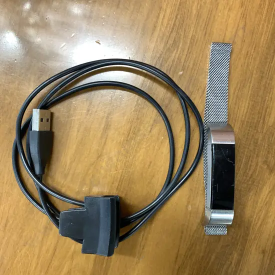 fitbit With Mesh Strap And Charger
