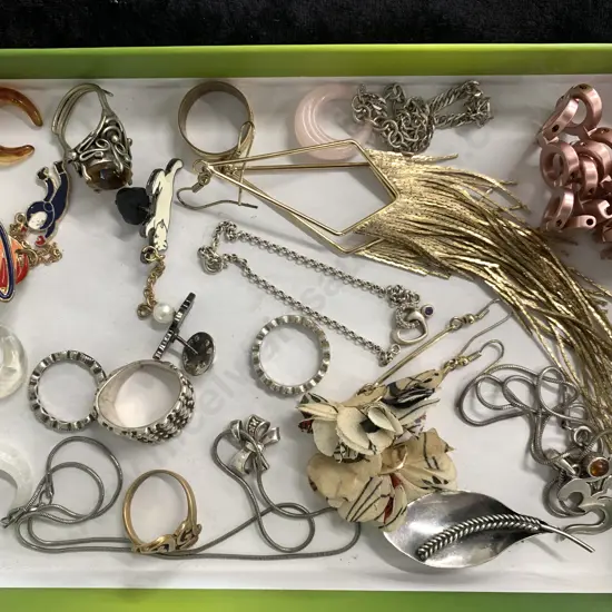Selection of Jewellery, Some Stamped, S/S & 9ct