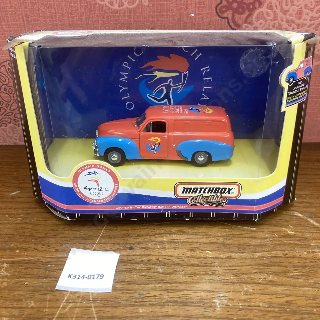 Matchbox Collectibles 1/43 SYDNEY 2000 Olympic Torch Relay 1956 Holden FJ Van As New In Box Image 1++