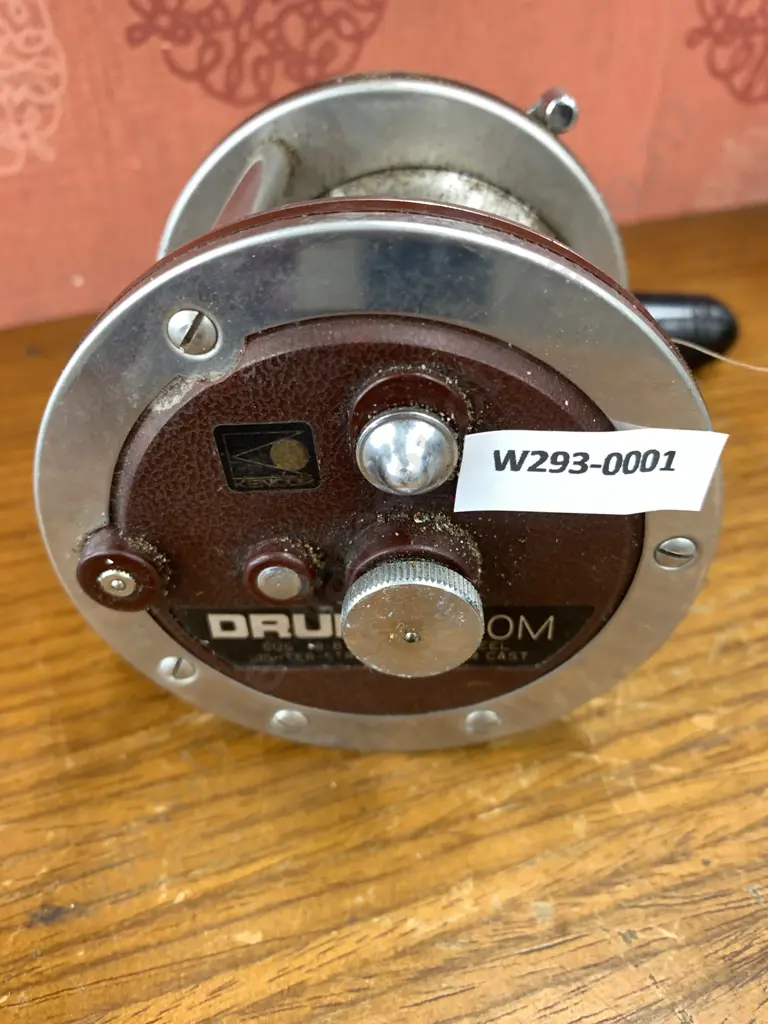 Rare Vintage Kencor Drum No 160M Conventional Fishing Reel Made In Japan Image 1++