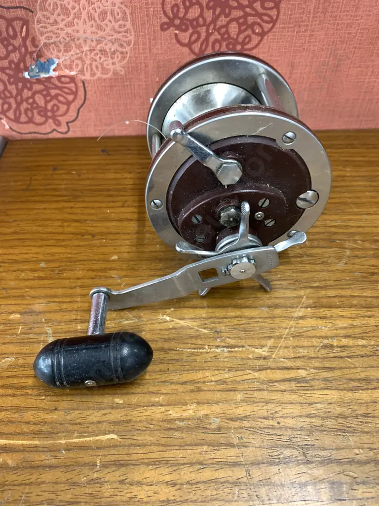 Rare Vintage Kencor Drum No 160M Conventional Fishing Reel Made In Japan Image 1++