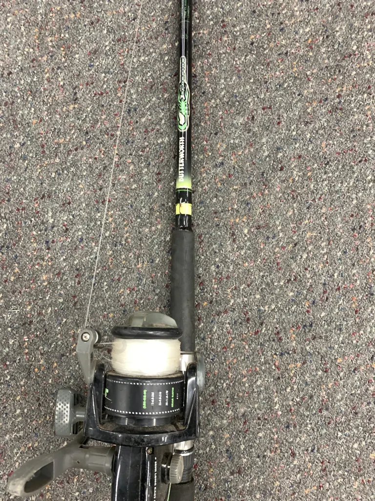 Vintage Butterworth Scorpion 8' GP Medium / Heavy Fishing Rod With A Butterworth BW 750 Reel; Image 1++