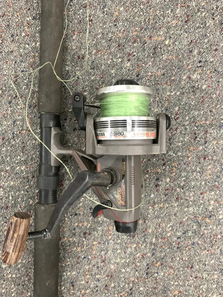 Triton BaitRunner Plus, 10-15Kg Saltwater& Strayline Rod With A Silstar RXB80 Bait Feeder Reel Image 1++