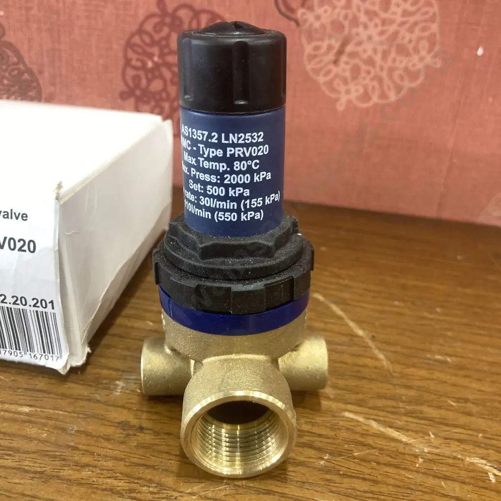 RMC Pressure Reducing Valve PRV020 DN 20 155-550kpa Image 1++