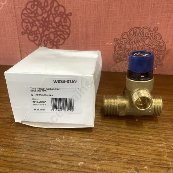 RMC Cold Water Expansion Valve 700kpa CE75H-700-KPA