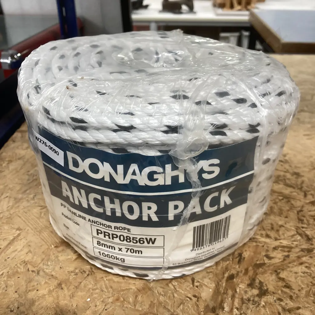 New Donaghys Anchor Pack, 8mm x 70m, 1060Kg Image 1++