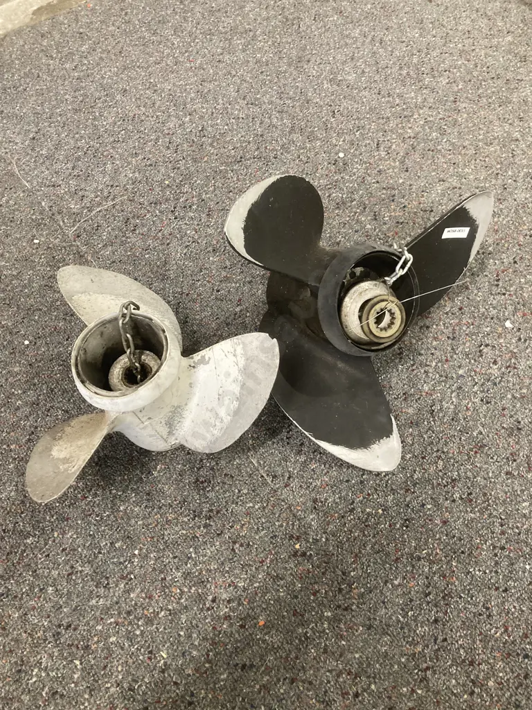 Pair of Ornamental Boat Propellers Image 1++