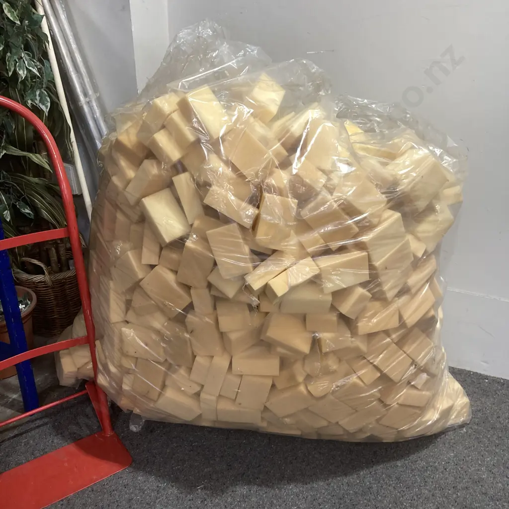 Large Bag Of Foam Blocks, Bag Size 90 x 90cm Approx Image 1++