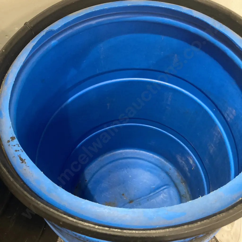 Plastic Drums With Lids x 2 Image 1++