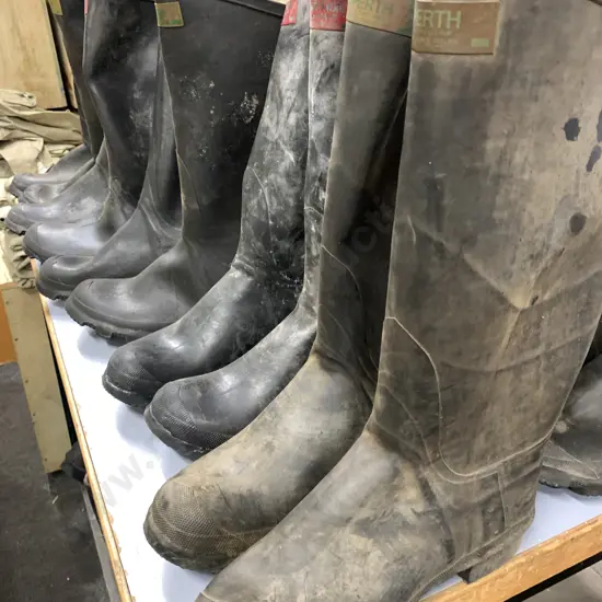Skellerup Gumboots Size 10 x5 Pairs