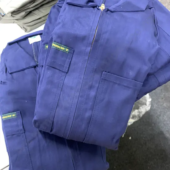 New Protector Safety Overalls New Zealand Made Size 8 x5, Size 12 x3