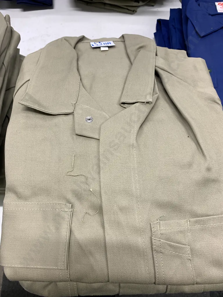 New Workwear Overalls Khaki Size 11 R x10 Image 1++