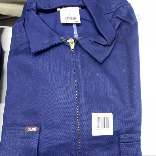 New Deane Overalls Navy Size 8 x5 