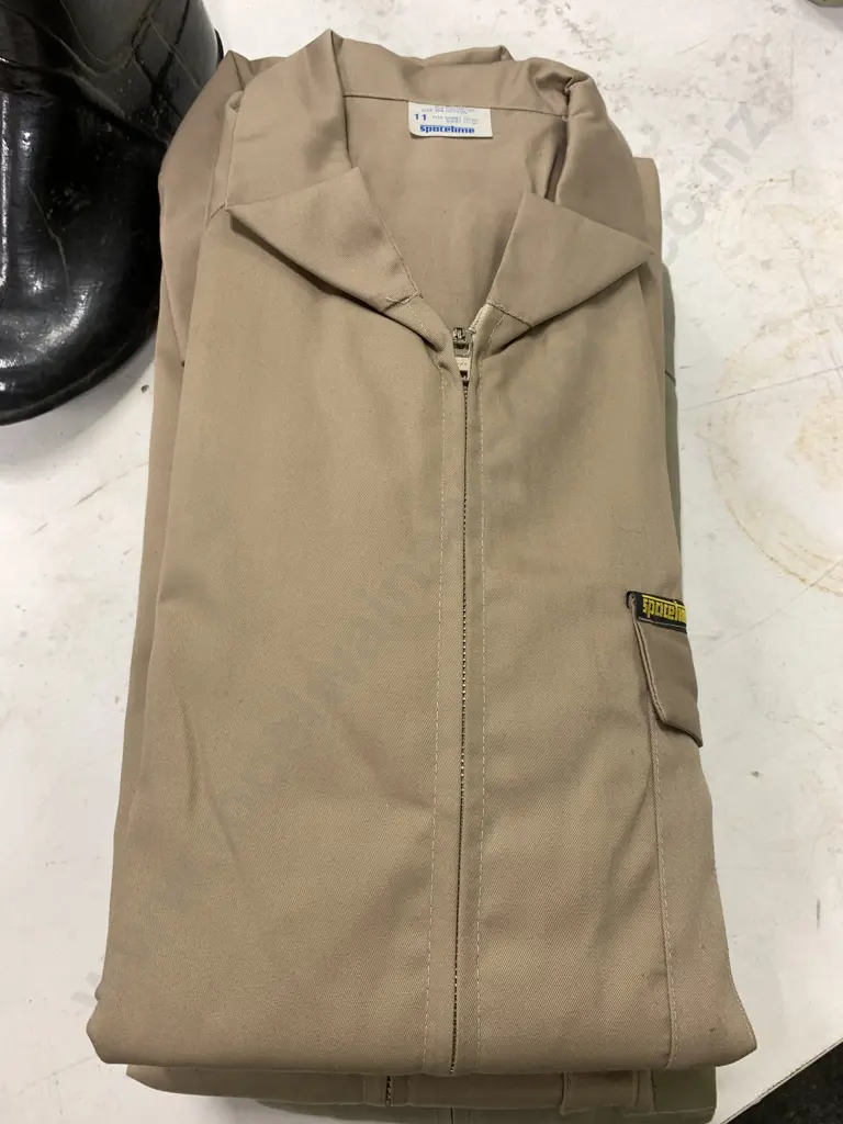 Spacetime Overalls Size 11 Brown x5, Green x1 Image 1++