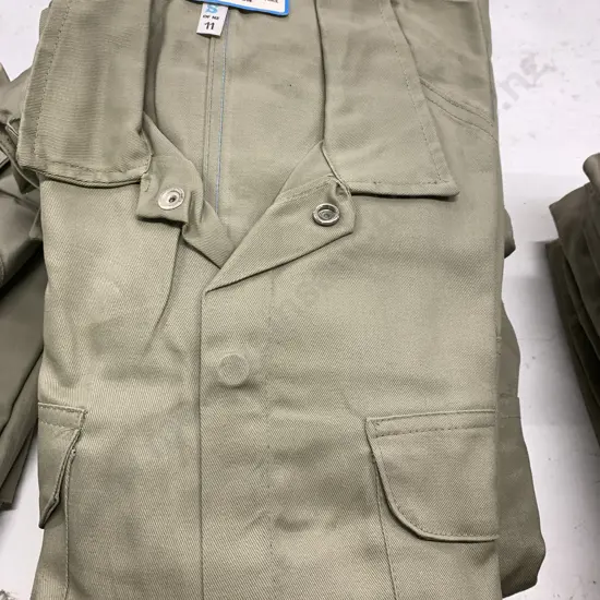 New Greerco Protective Overalls Khaki Size 11 x6