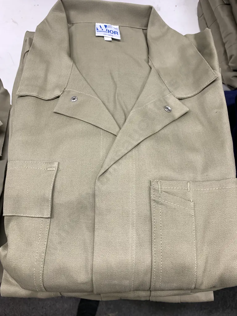 Work Wear Overalls Size 10 R Khaki x8 Image 1++